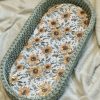 Olive Garden Baby changing basket with sunflower changing mat