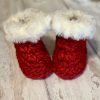 My first Christmas booties