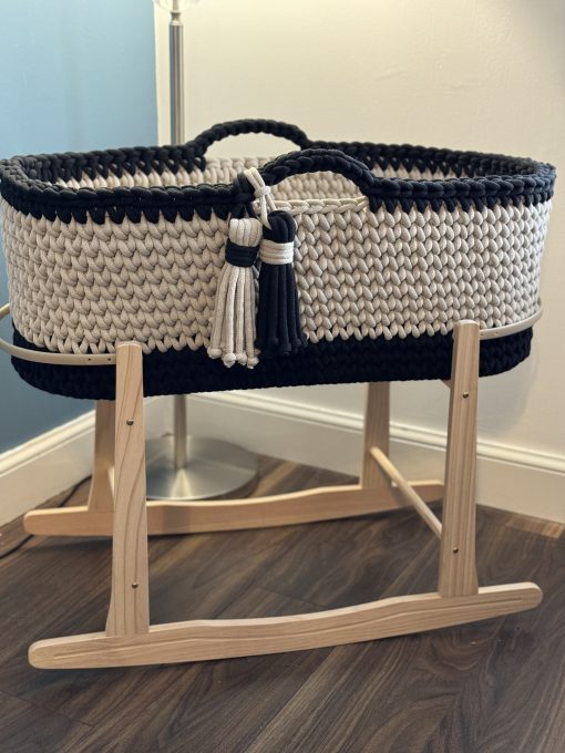 Classic Crochet Moses Basket - Image 6