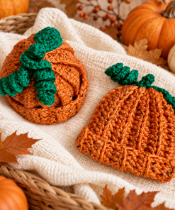 Pumpkin Beanie Hat Pattern