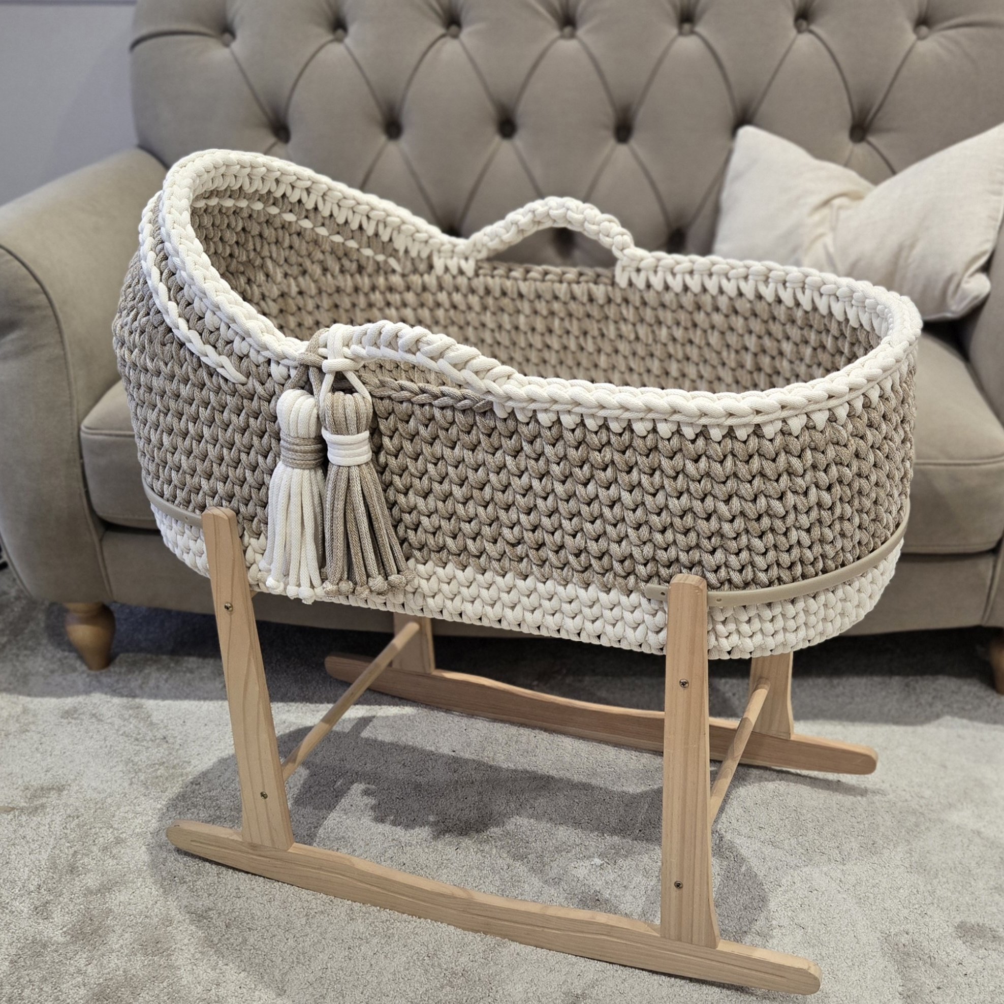 Urgent Crochet Moses Basket Orders