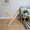 Natural Foldable Clair De Lune Moses Basket Stand