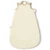 Cream organic cotton sleeping bag -front view