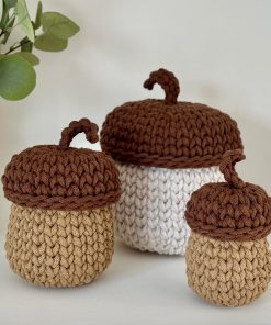 Acorn Crochet Pattern