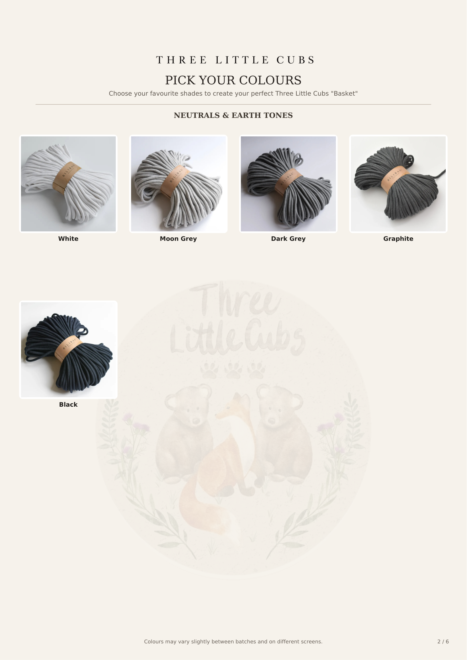 Colour Chart for hooded crochet moses basket