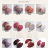 Colour Chart for hooded crochet moses basket