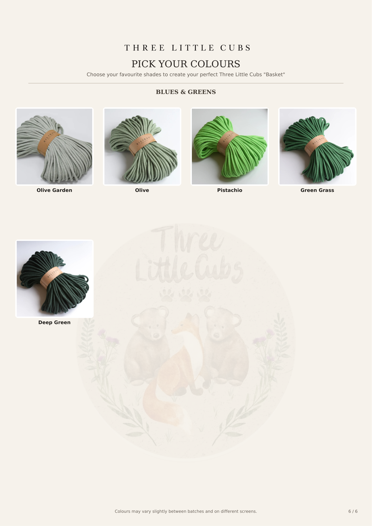 Colour Chart for hooded crochet moses basket
